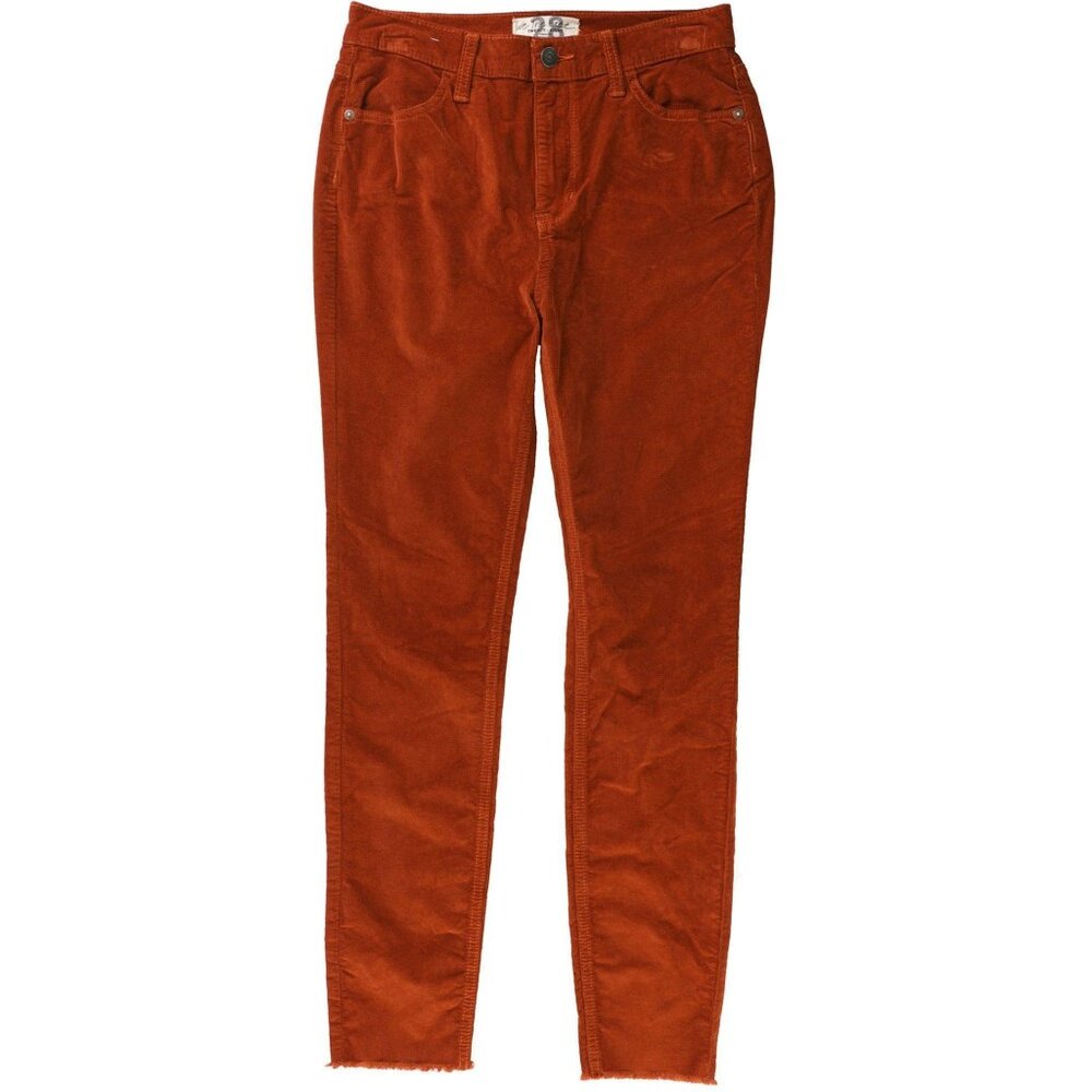Free People We the Free High Rise Corduroy Raw Hem
